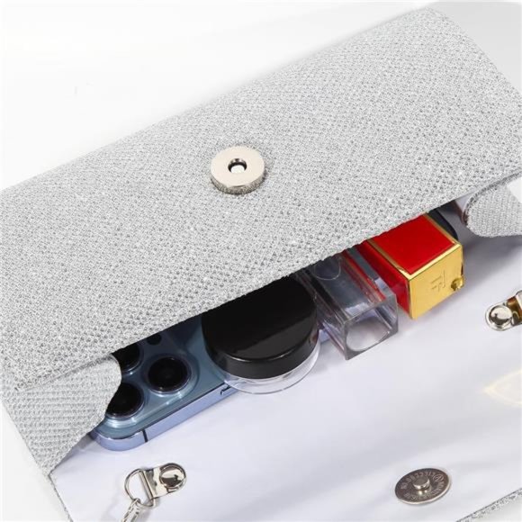Evening Bag Clutch Purses for Women 👛 Sparkling Party Handbag Wedding Bag - Picture 4 of 6